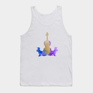 Viola Rabbits Art Tank Top